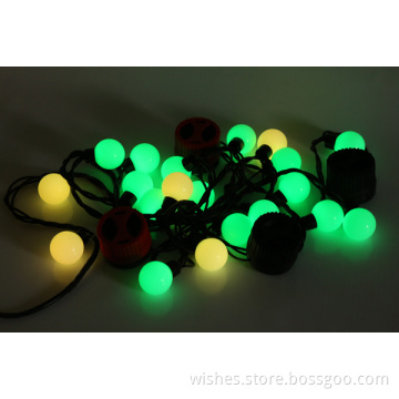 Smart globe speaker light strings fashionable